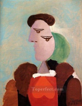 klimt portrait Painting - Portrait Woman 1937 cubism Pablo Picasso
